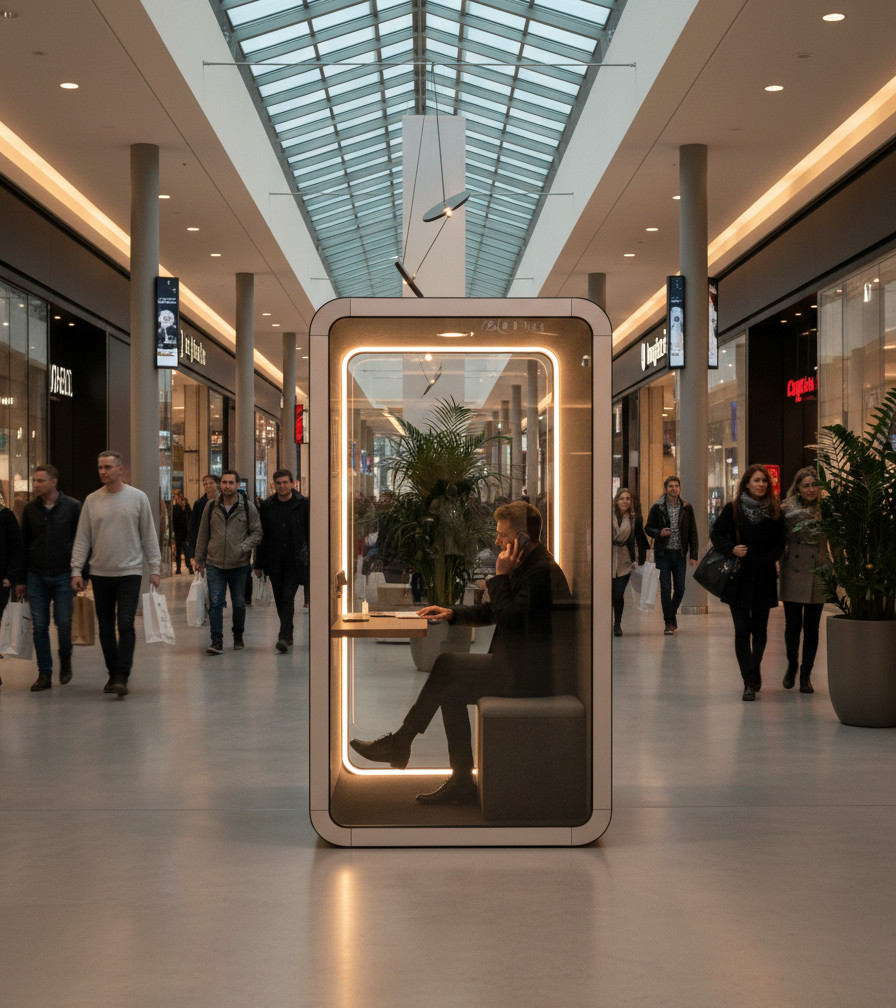 Городская среда — тихая кабина рядом с шумными улицами