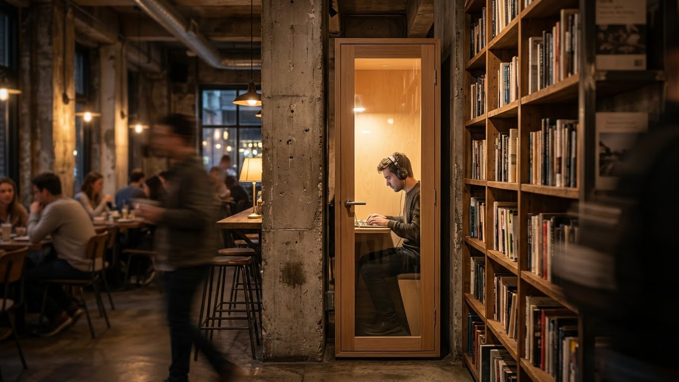 Приватный телефонный разговор в наушниках