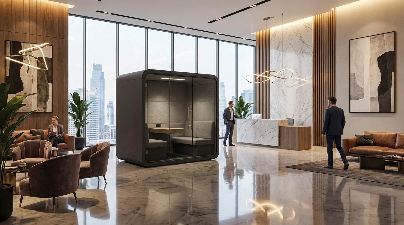 QuietPod в торговом центре