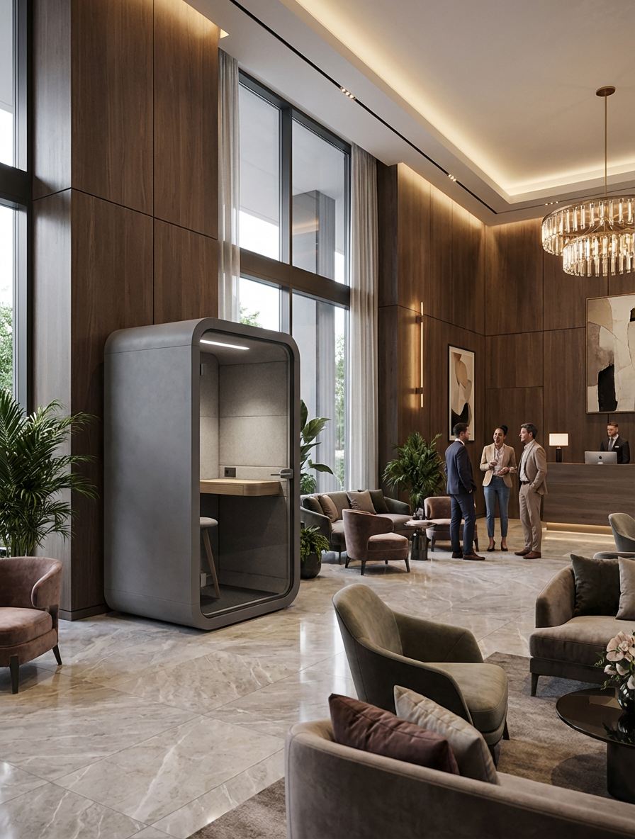 Кабина в бизнес-центре