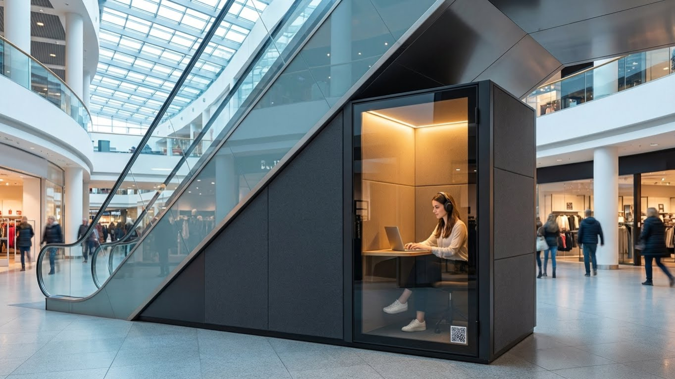 QuietPod в бизнес-центре