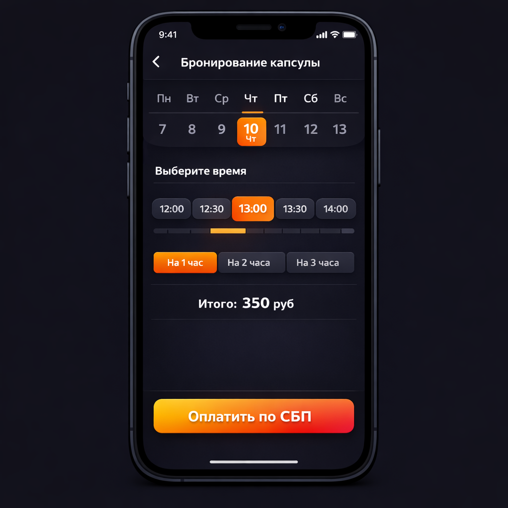 Бронирование